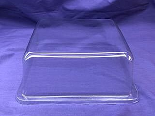 Clear Dome 8" x 8" x 3" high - Click Image to Close